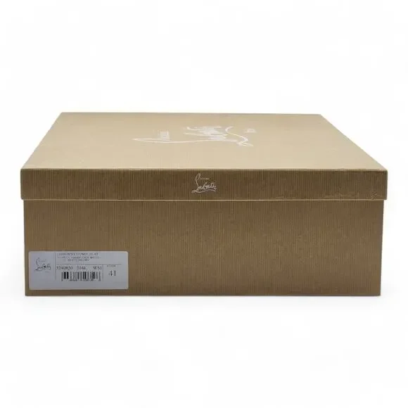 Christian Louboutin Cheliviss Low Boots - Hair-on Calf - Brown White - 41 $1795 - Picture 7 of 8